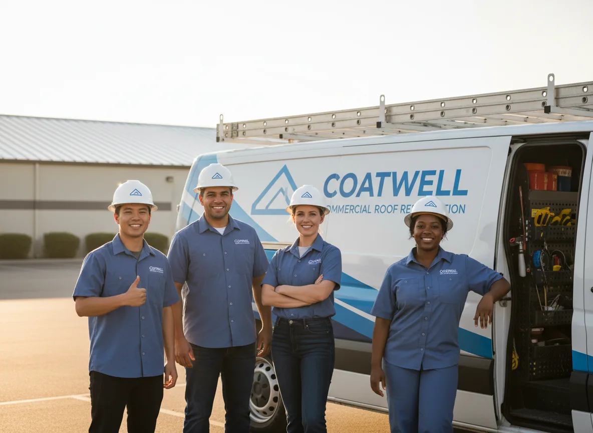 Commercial roof coating company in Virgil, SD